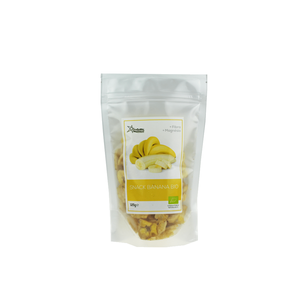 Snack de Banana BIO 125g Snack de Banana Bio