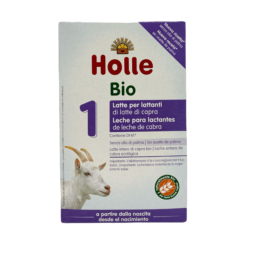 Leite em pó Cabra Form.1 400gr Bio Holle Leite de Cabra em Pó 1, com ingredientes biológicos