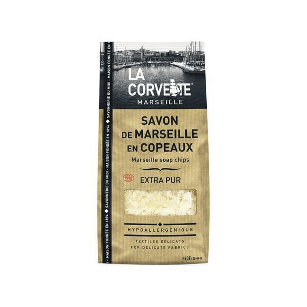 Sabão de Marseille em Lascas Extra Puro saco 750g Sabão de Marseille em Lascas Extra Puro