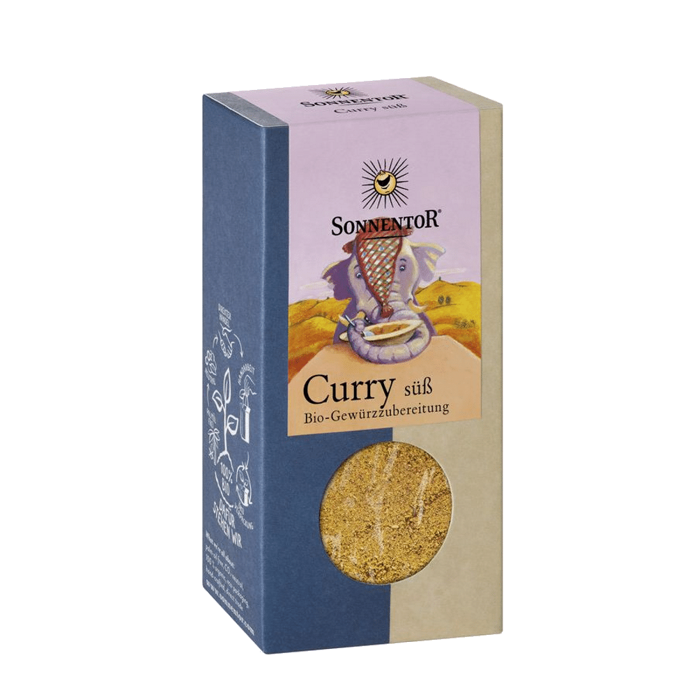 Caril Doce Bio 50gr Sonnetor Caril Doce, biológico