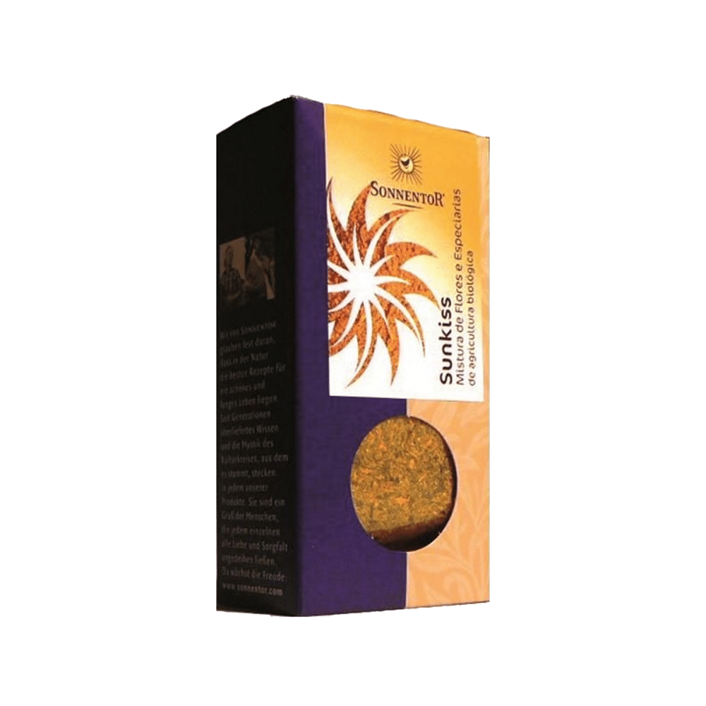 Flores + Espec. Sunkiss 40 g Bio Sonnentor Mistura de Flores e Especiarias, biológico