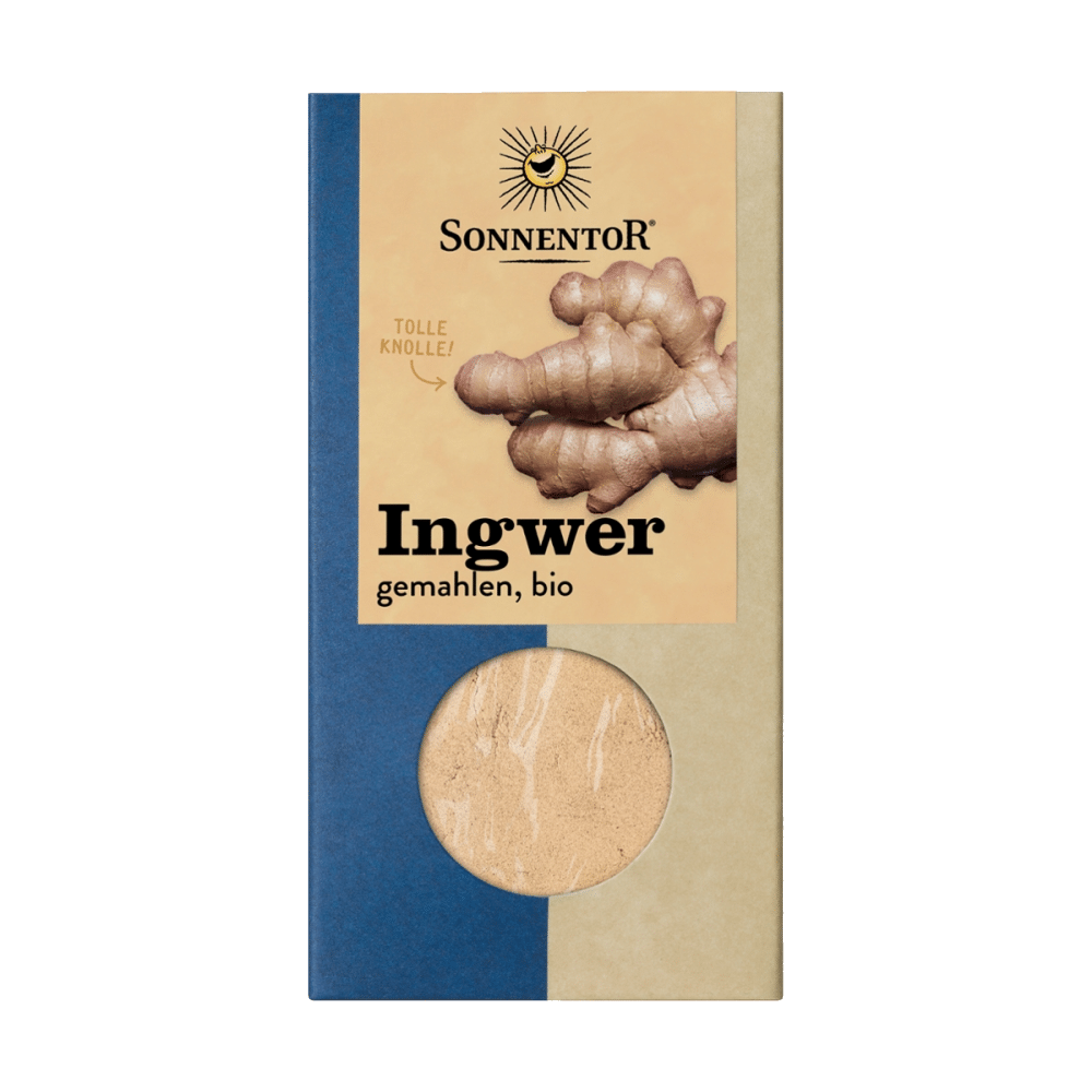 Gengibre Moido Bio 35g Sonnentor Gengibre Moído, biológico