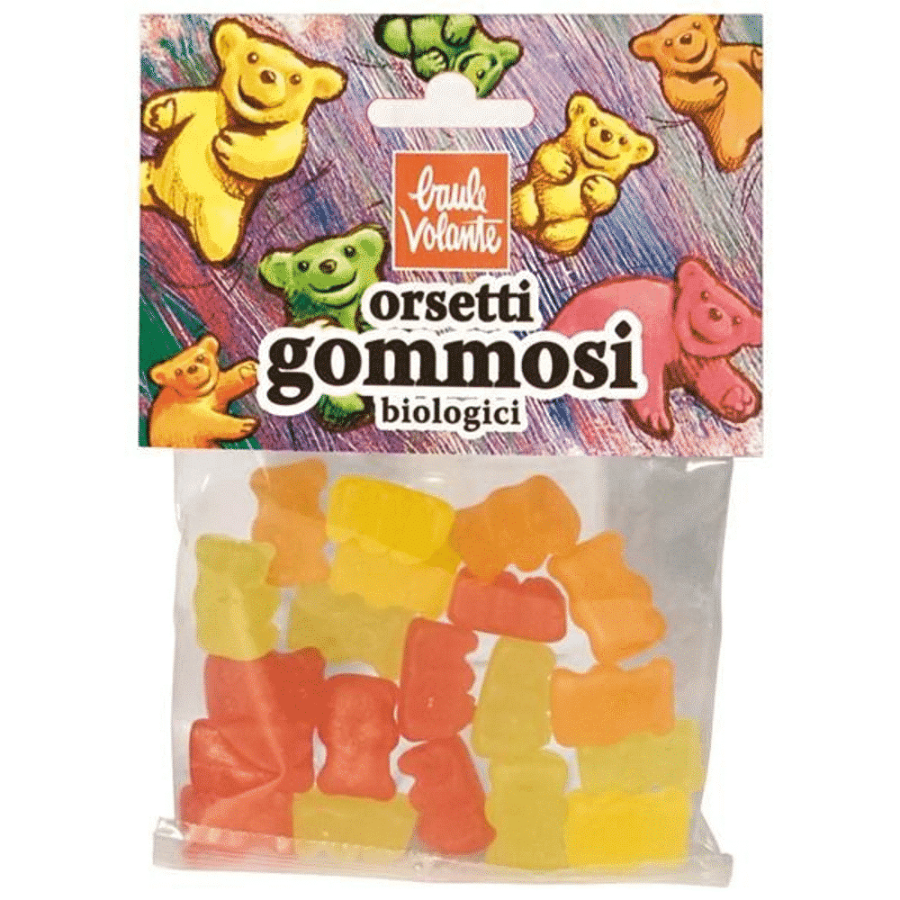 Gomas Ursinhos Bio 75gr Gomas Ursinhos, com ingredientes biológicos