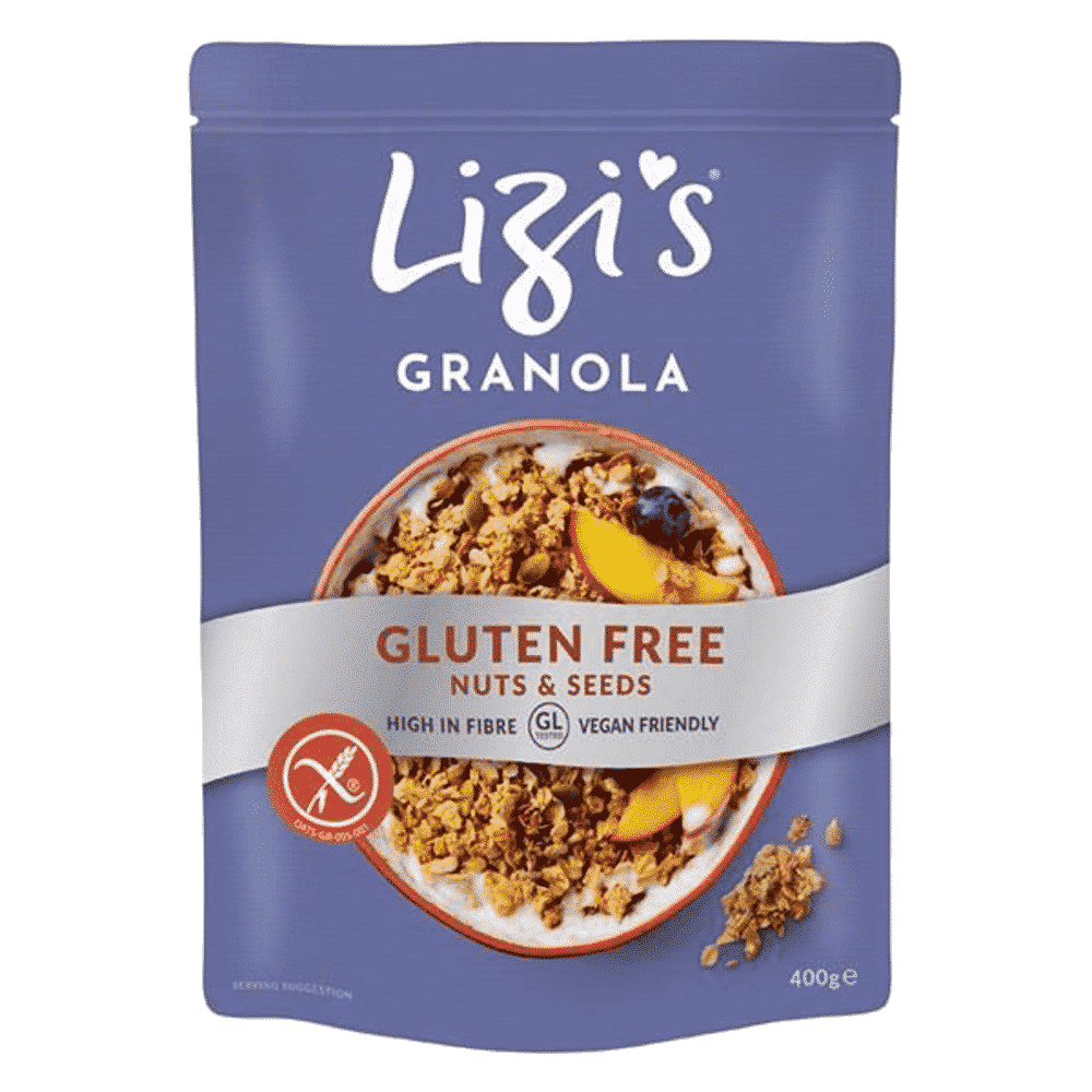 Granola Gluten Free 400 grs Lizis Granola Glúten Free, sem glúten