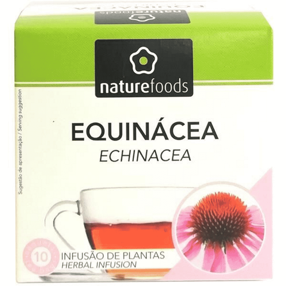 Infusão Equinacia 10 Saq Naturfoods Chá Equinácea, para infusão