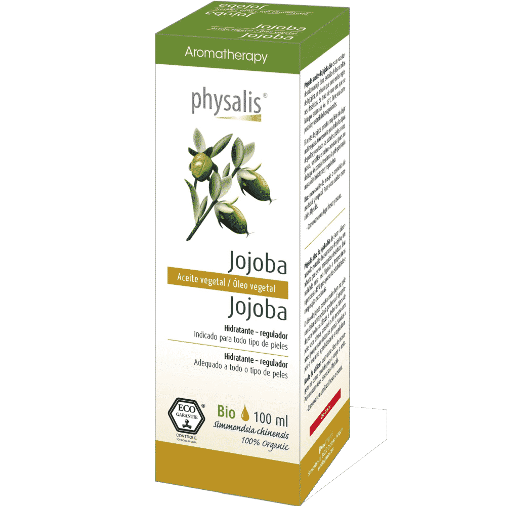 Óleo Vegetal Jojoba 100 ml Bio Physalis Óleo Vegetal Jojoba, com ingredientes biológicos
