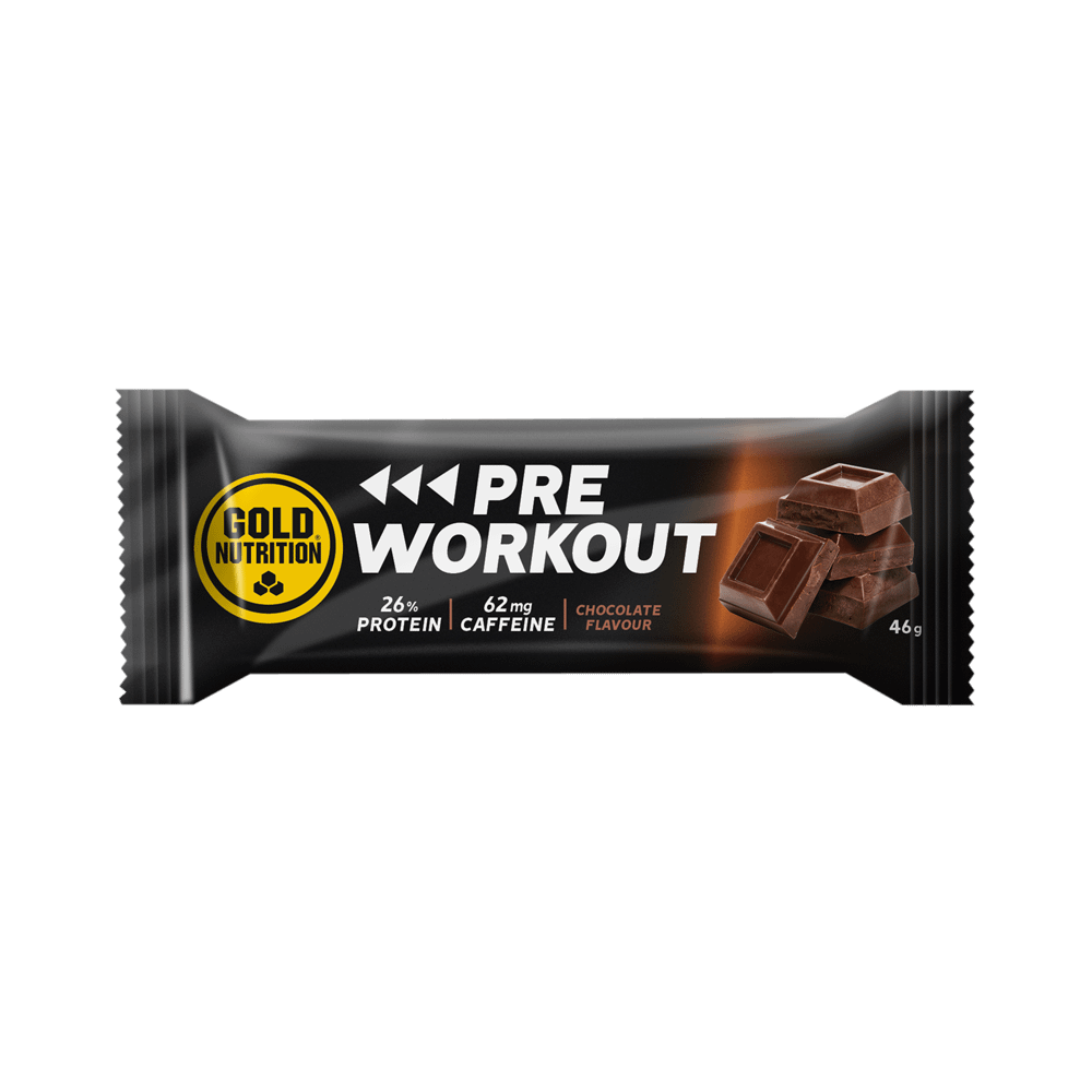 Pre-Workout Energy Bar Gold Nutrition Alimentação Barra Desporto Energia Pre-Workout Energy Bar Gold Nutrition Alimentação Barra Desporto Energia