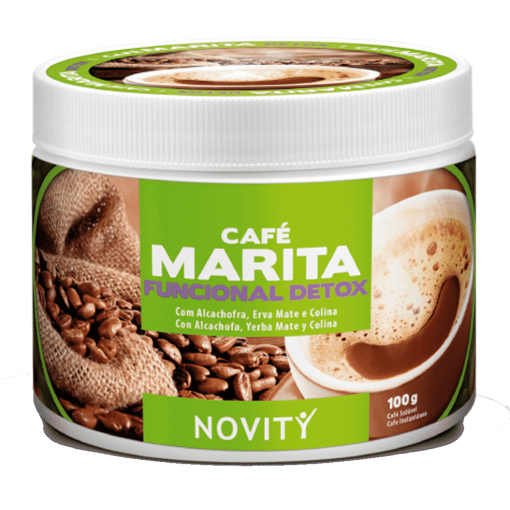 Café Marita Detox 100gr Novity Café Marita Detox, suplemento alimentar