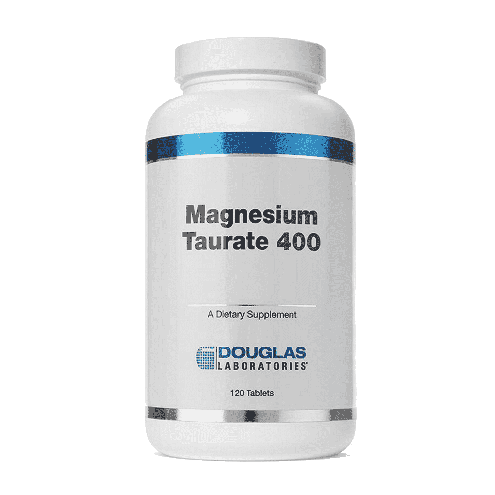 Magnesium Taurate 120 comprimidos Douglas Magnesium Taurate, suplemento alimentar