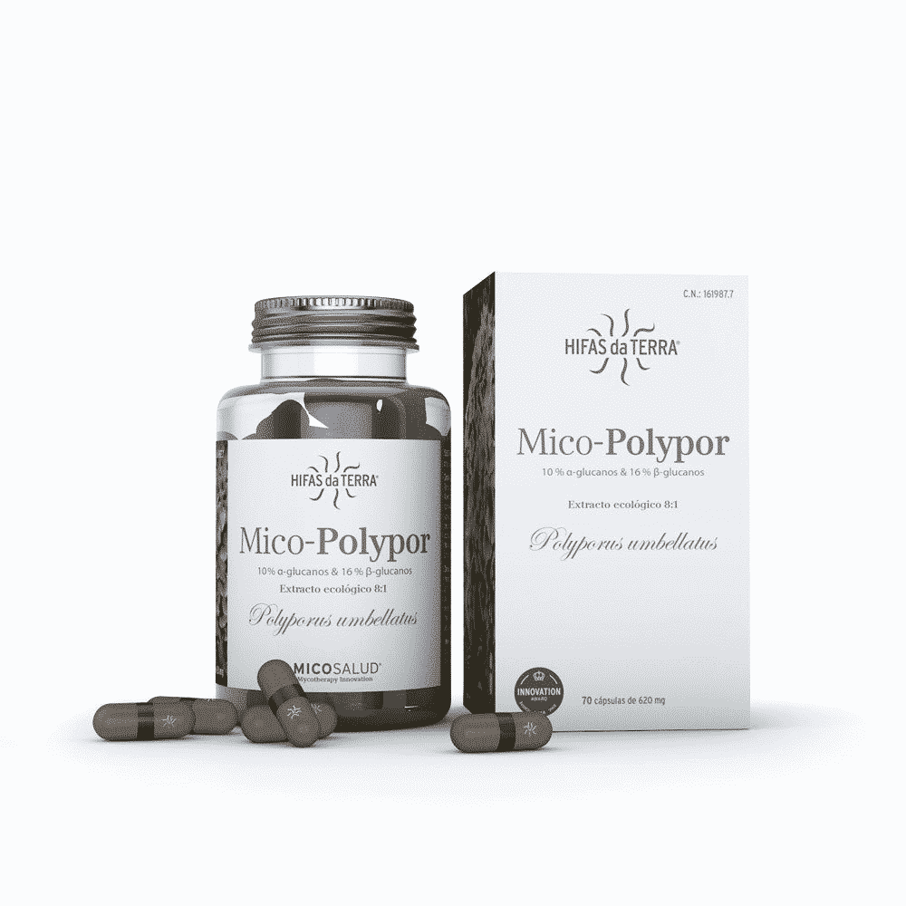 Mico Polypor-Polyporus HDT 70 Caps. Mico Polypor, suplemento alimentar