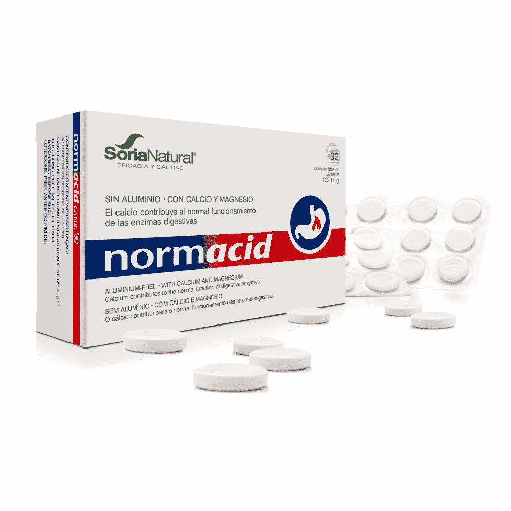 Normacid Citrus 32 Comp Soria Natural Normacid, suplemento alimentar