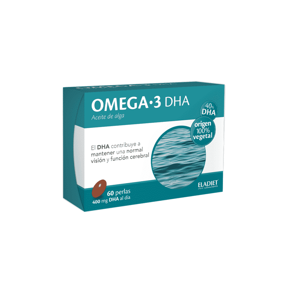 Omega 3 DHA 400mg 60Tabs Omega 3 DHA, suplemento alimentar sem açúcar, sem glúten, sem lactose