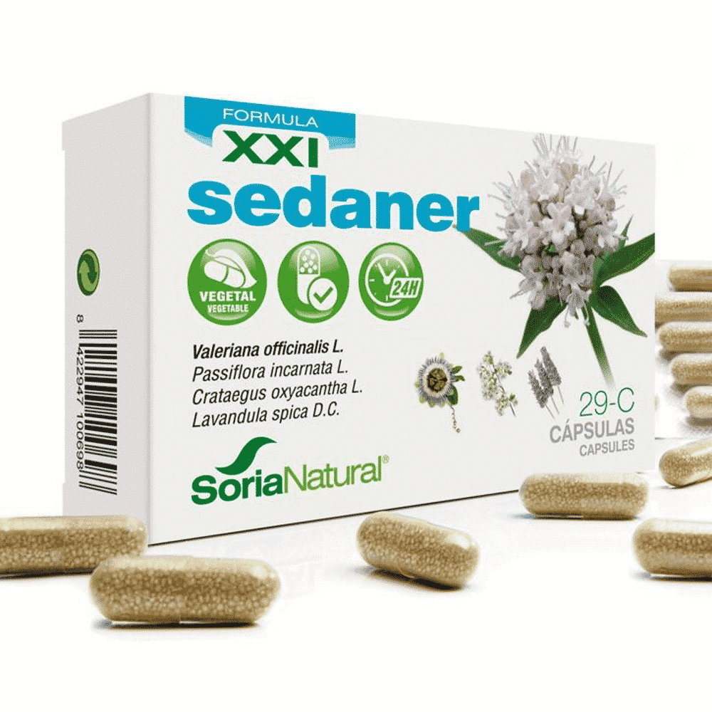 Sedaner Caps Soria 29-C Sedaner, suplemento alimentar