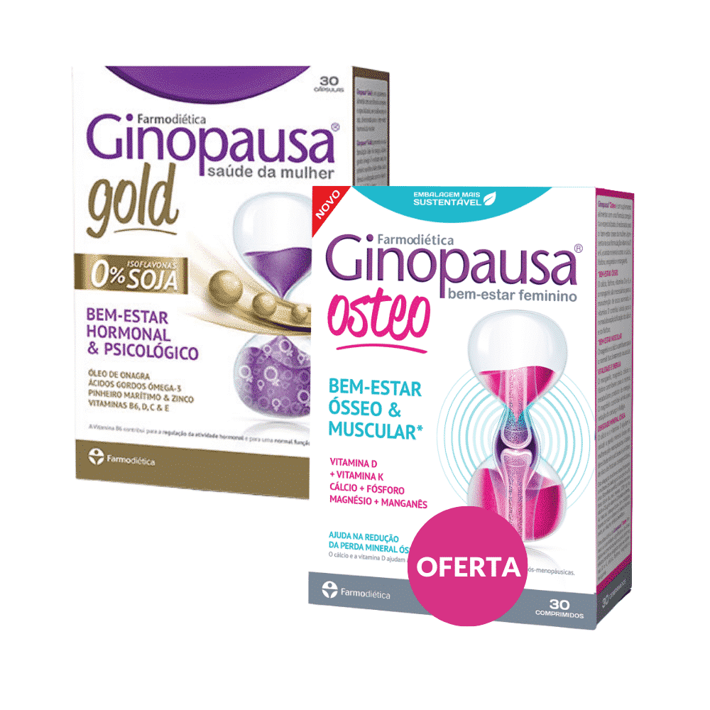 ginopausa pack Ginopausa Gold com Oferta Osteo