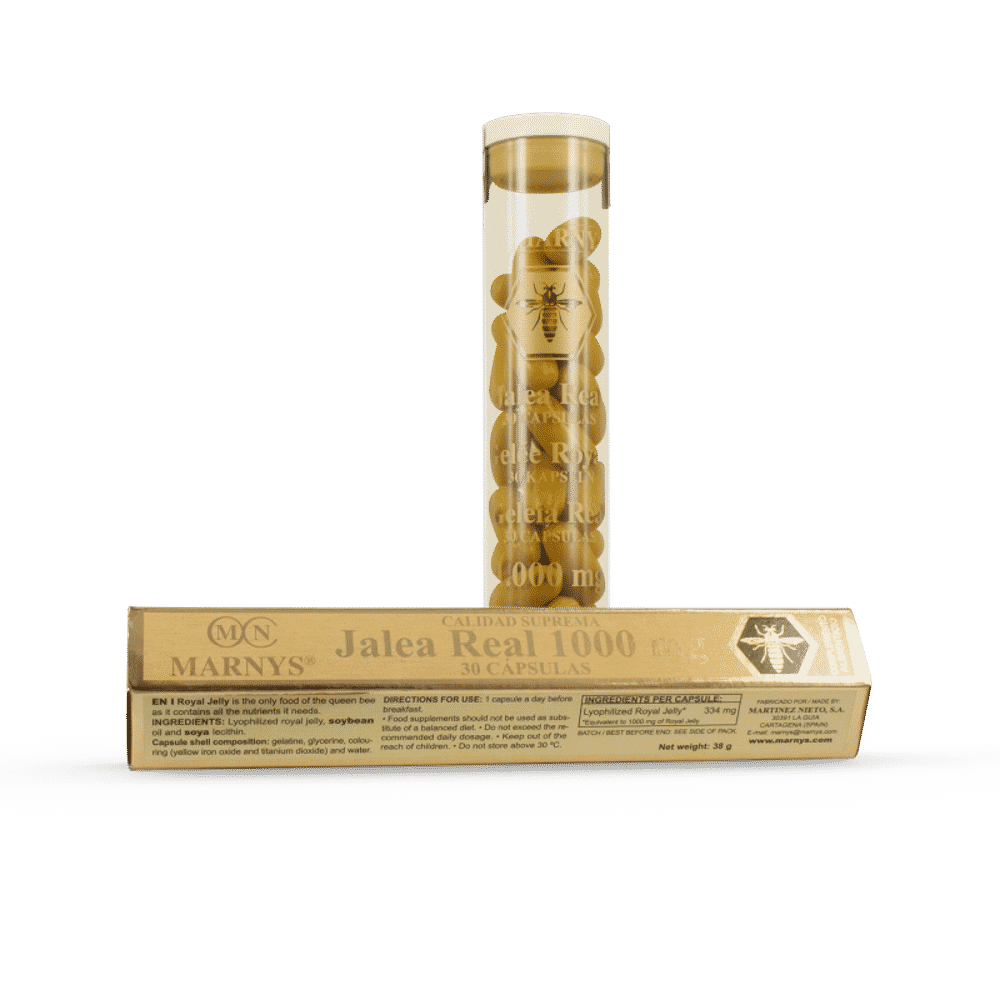 Geleia Real 30´ Tubo Geleia Real 1000 mg, suplemento alimentar