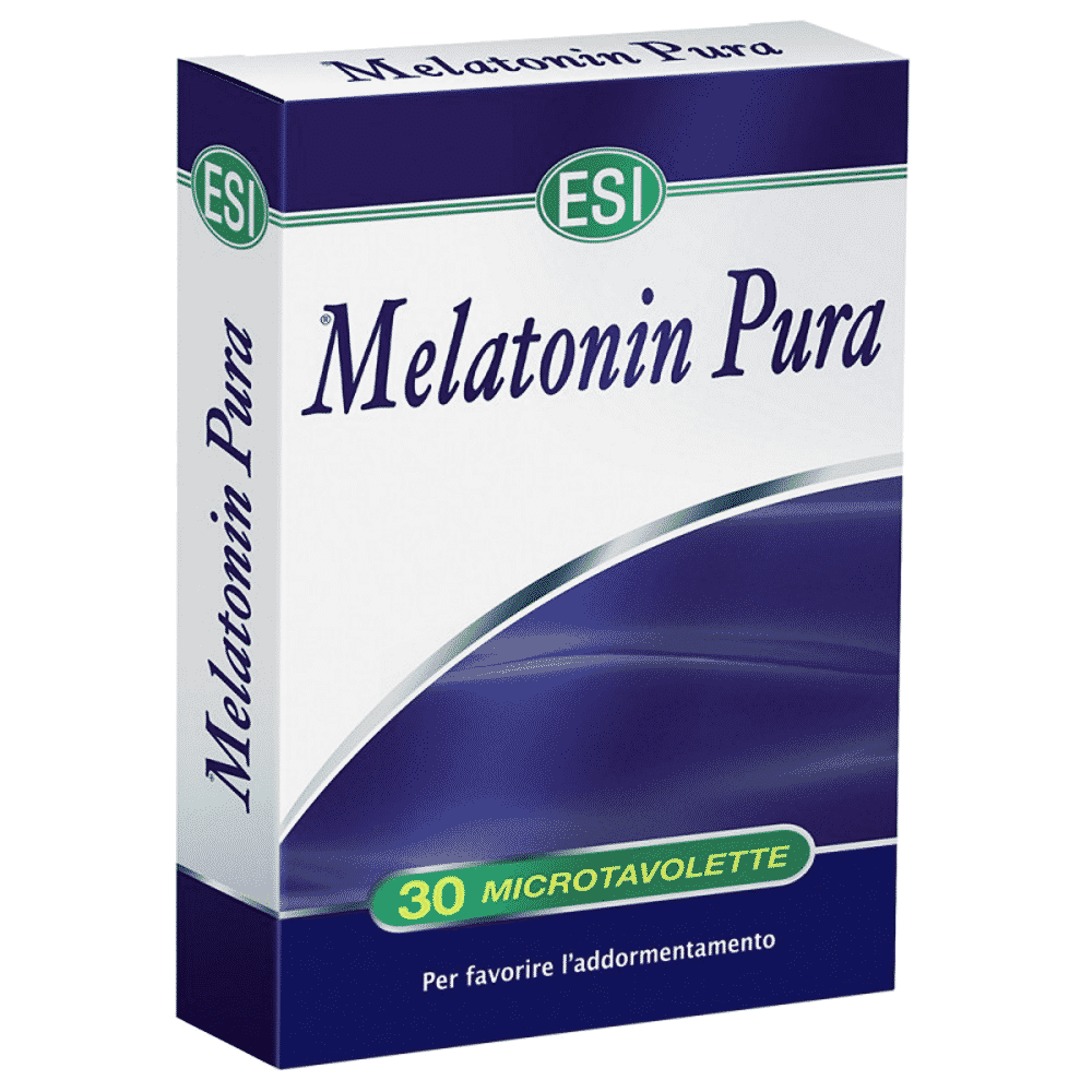 Melatonina Pura 1 mg Melatonina Pura, suplemento alimentar sem glúten, vegan