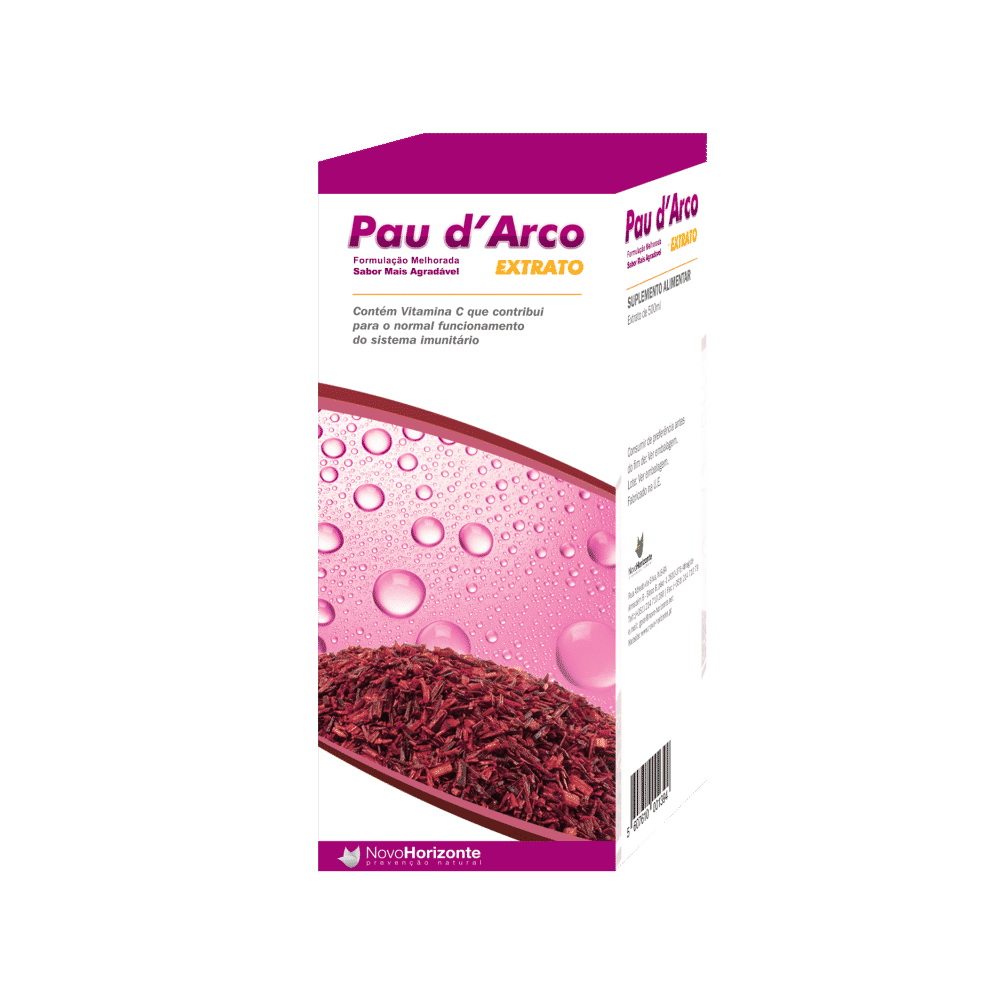 Pau D Arco Extracto 500 ml Pau D´Arco Extrato, suplemento alimentar