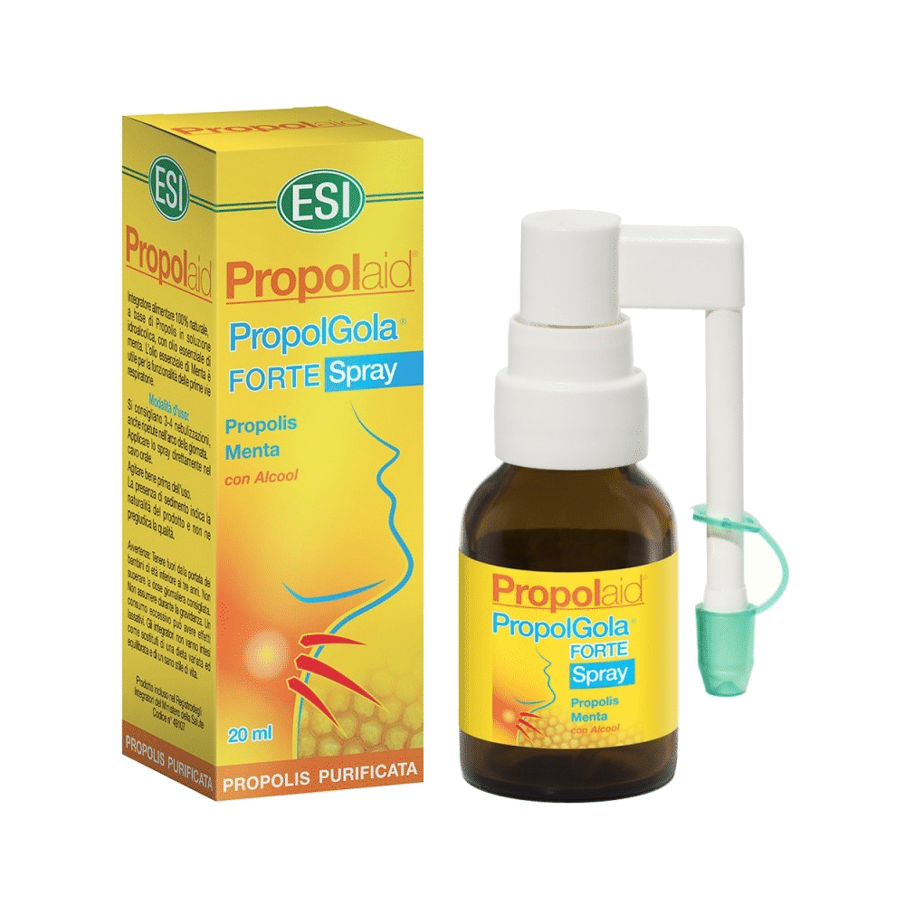 Propolgola 20ml Forte Spray Propolgola Forte Spray, suplemento alimentar sem glúten