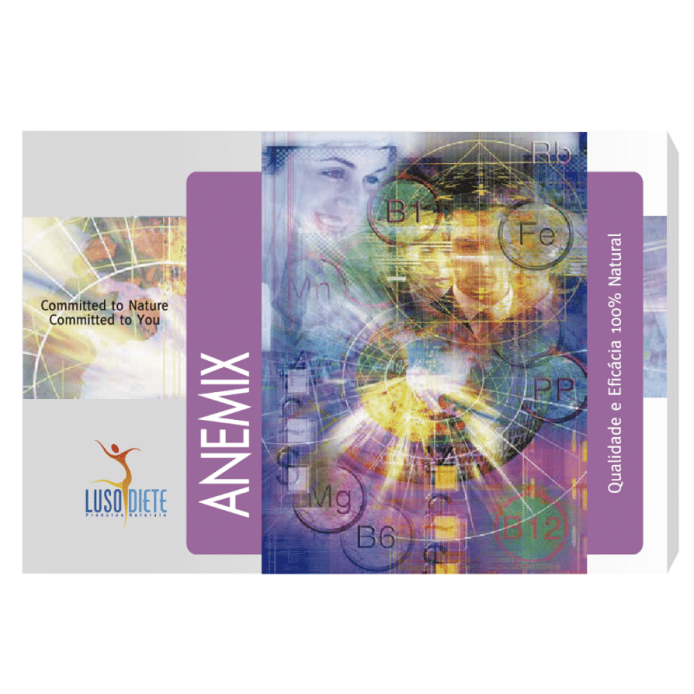 Anemix Ampolas Anemix, suplemento alimentar vegan e vegetariano