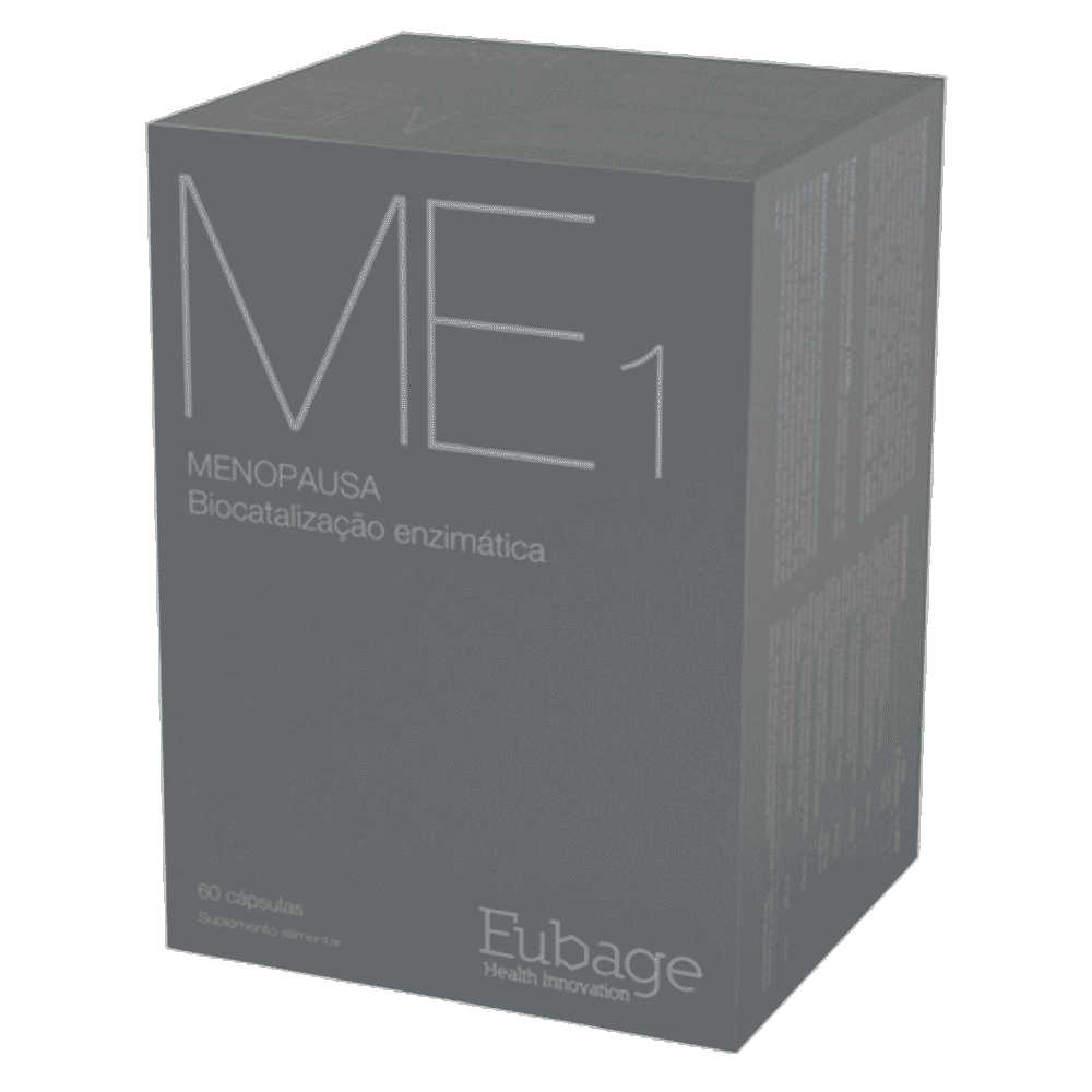 ME1 Menopausa 60 caps Eubage ME1 Menopausa, suplemento alimentar sem açúcar, sem glúten, sem lactose, vegan