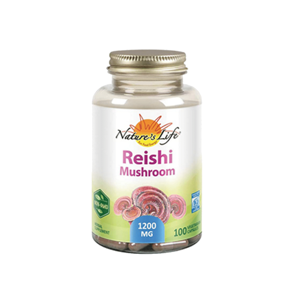 Reishi Mushroom 100 caps NatureHerbs Reishi Mushroom, suplemento alimentar vegetariano