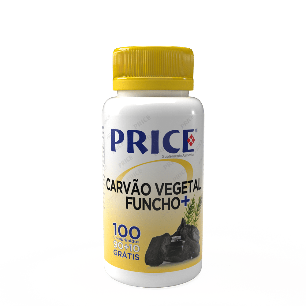 Carvao Vegetal + Funcho 90+10 Comp Carvão Vegetal + Funcho, suplemento alimentar