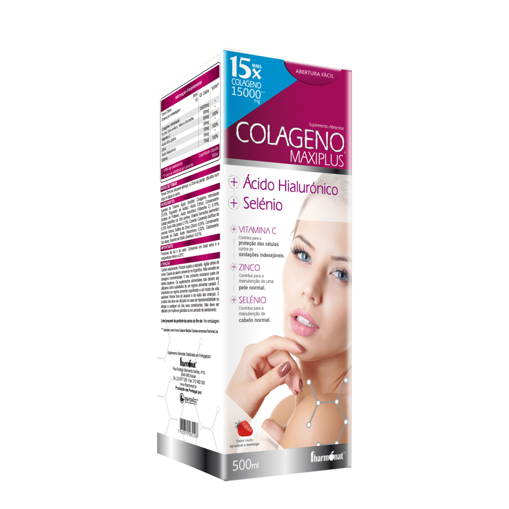 Colageno Maxiplus 500ml Colageno Maxiplus Xarope, suplemento alimentar