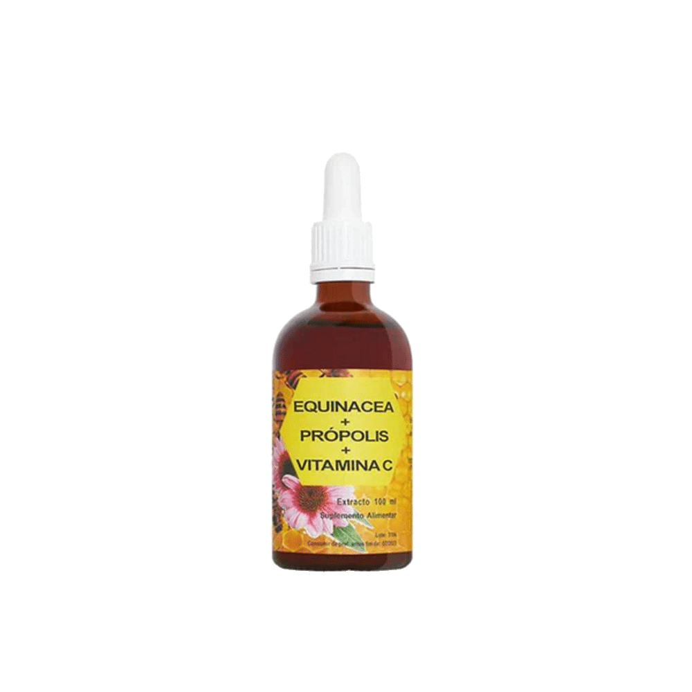 Equinacea + Propolis + Vit C 100ml Tio da Abelha Equinacea + Própolis + Vitamina C, suplemento alimentar