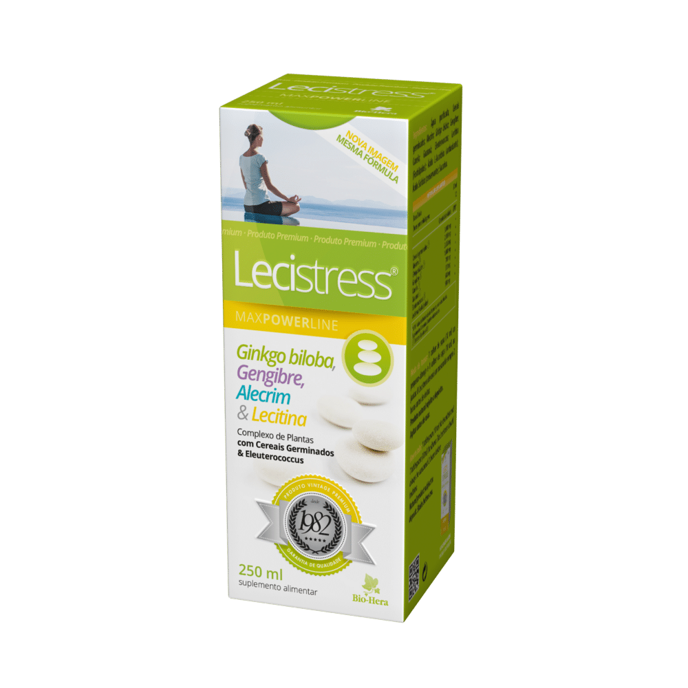 Lecistress Xarope Lecistress, suplemento alimentar para o sistema nervoso