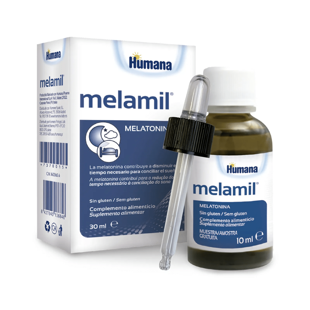Melamil Gotas 30ml Melamil, suplemento alimentar sem glúten