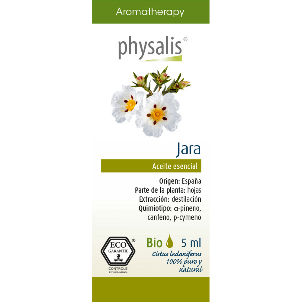 Óleo Essencial Esteva 5ml Bio Physalis Óleo Essencial Esteva, biológico