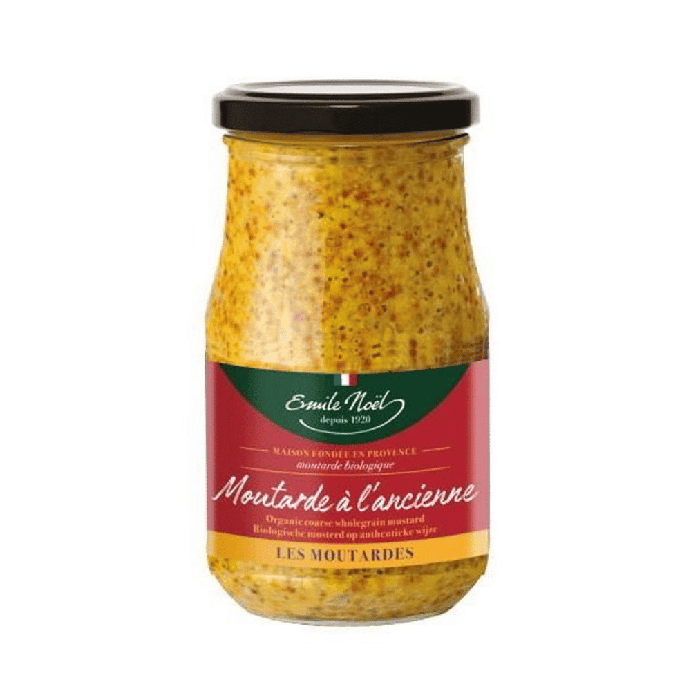 Mostarda Tradicional em Grão Bio 200gr E.Noel Mostarda Tradicional em Grão, com ingredientes biológicos