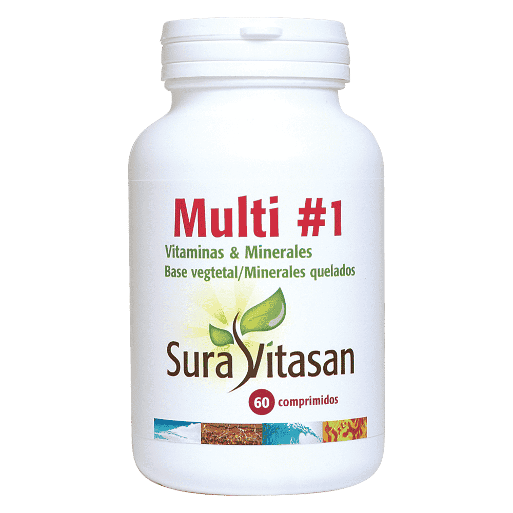 Multi 1 60 comprimidos SuraVitasan Multi #1, suplemento alimentar