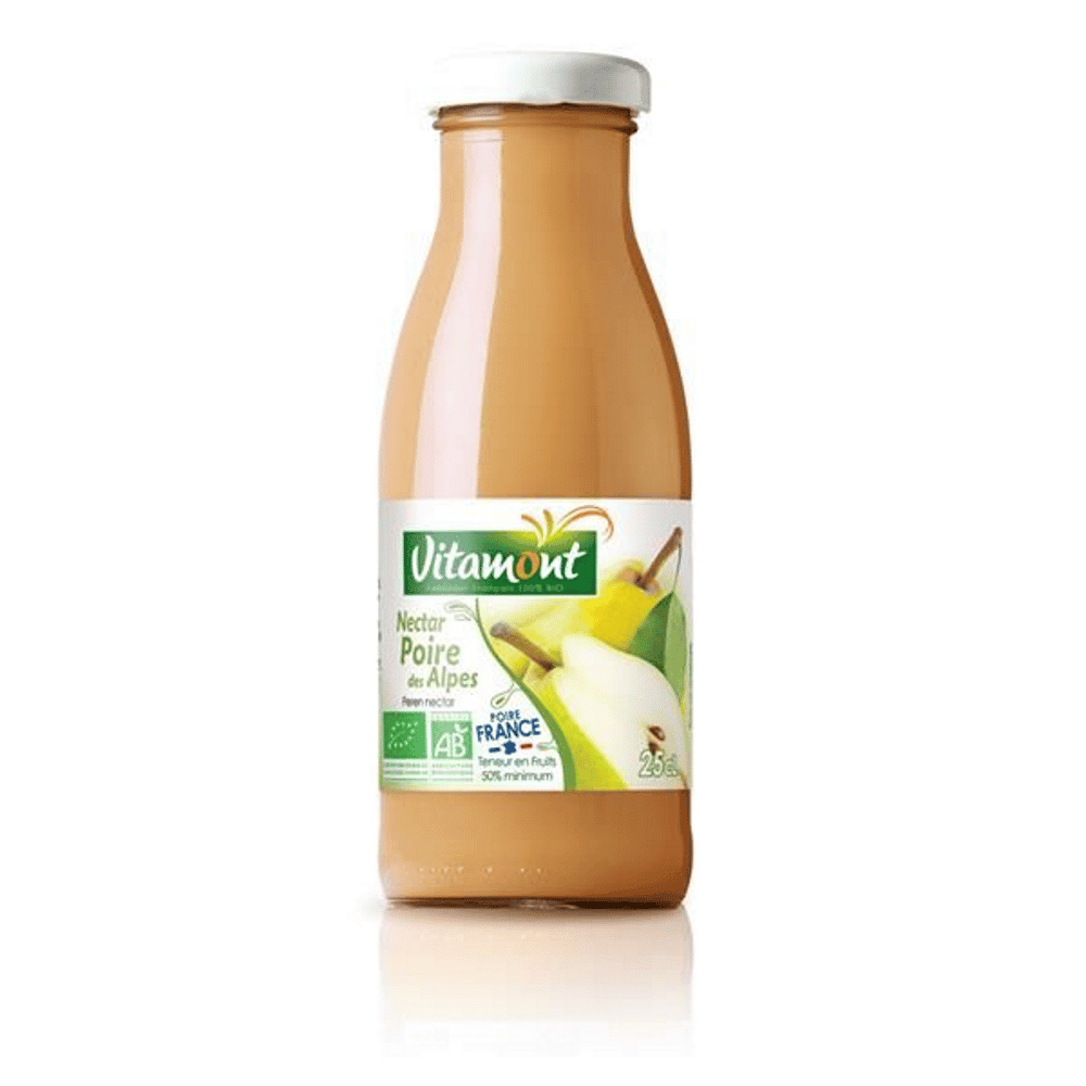 Nectar Pera William Bio 25cl Vitamont Néctar de Pera William, biológico
