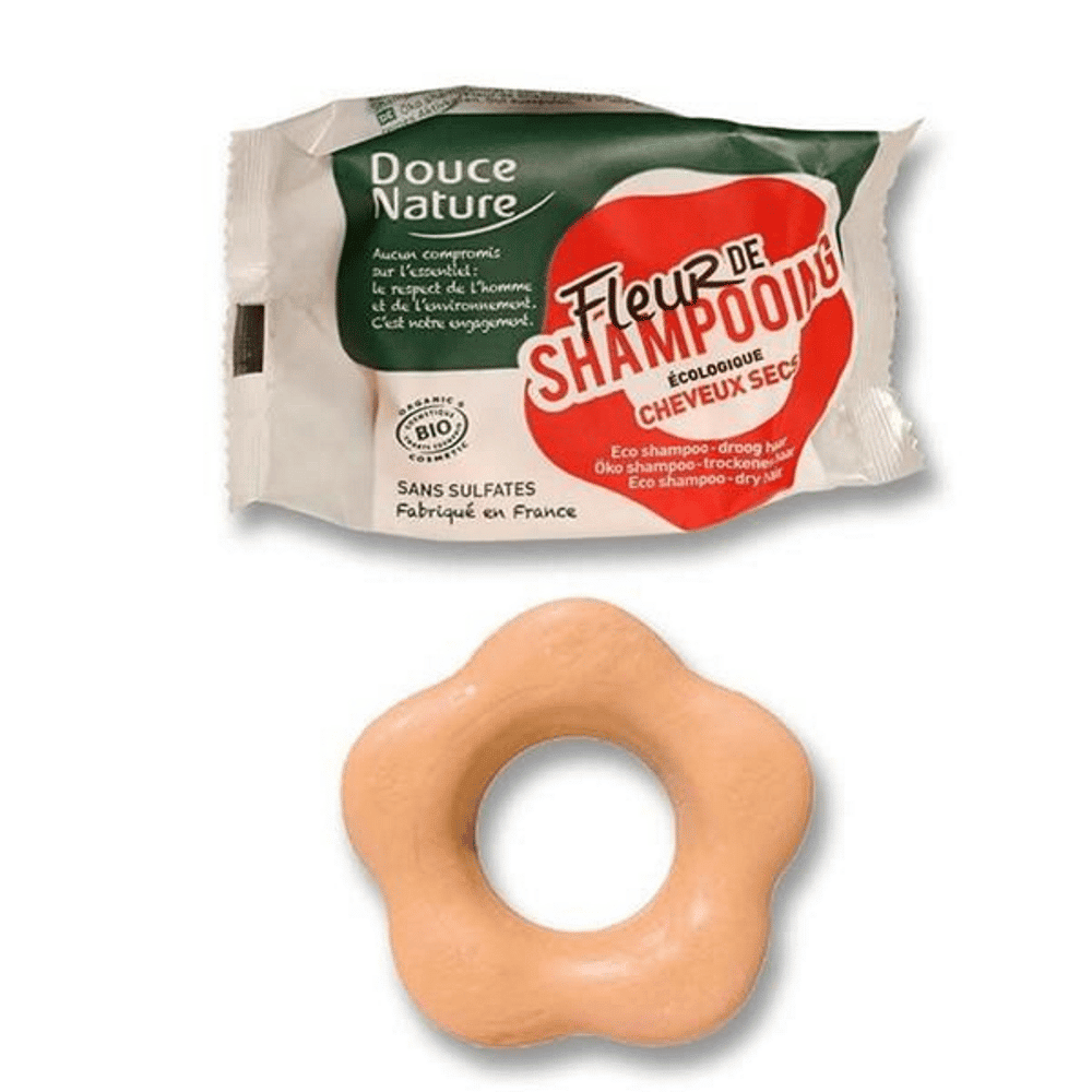 Champo Sólido Cabelos Secos Bio 85gr Douce Nature Champô Sólido Cabelos Secos, com ingredientes biológicos