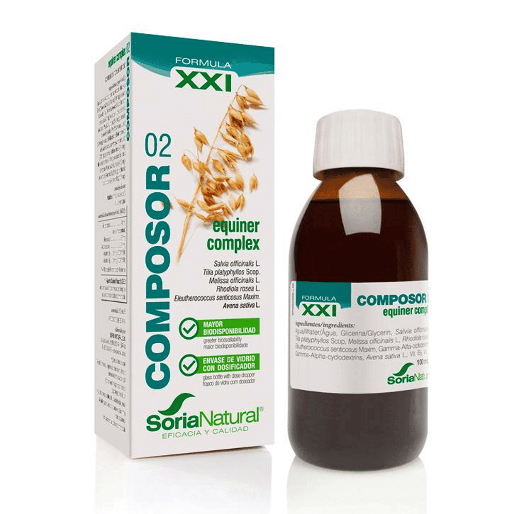 Composor 02 Equiner Complex 100ml Composor 02 Equiner Complex, suplemento alimentar