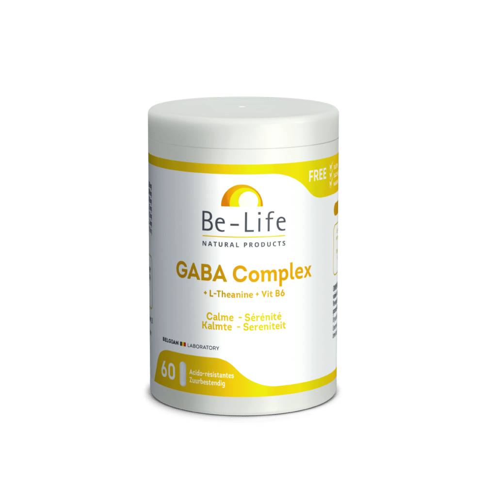 Gaba Complex 60 Caps Be-Life GABA Complex, suplemento alimentar vegan