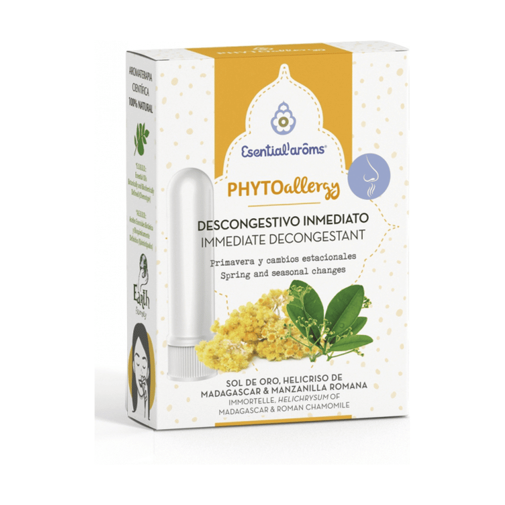 Phyto Allergy 5ml + 2 Inaladores Esential Aroms Phyto Allergy, aromaterapia