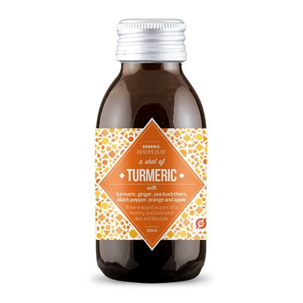 Shot Curcuma Bio 100ml Human Shot Biológico Curcuma, vegan
