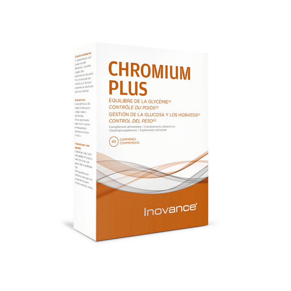 Chromium Plus 60 comp Inovance Chromium Plus, suplemento alimentar para o controlo de peso