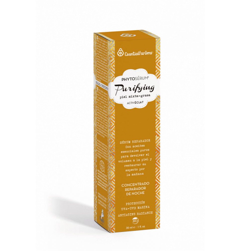 Phytoserum Purifying Piel Mixta-Grasa 30 ml PhytoSérum Purifying, com ingredientes biológicos