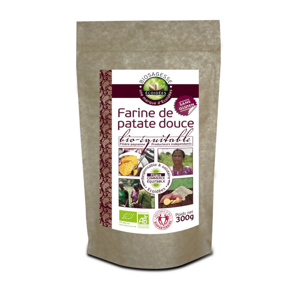 Farinha de Batata Doce 300gr BIO Farinha de Batata Doce, biológica