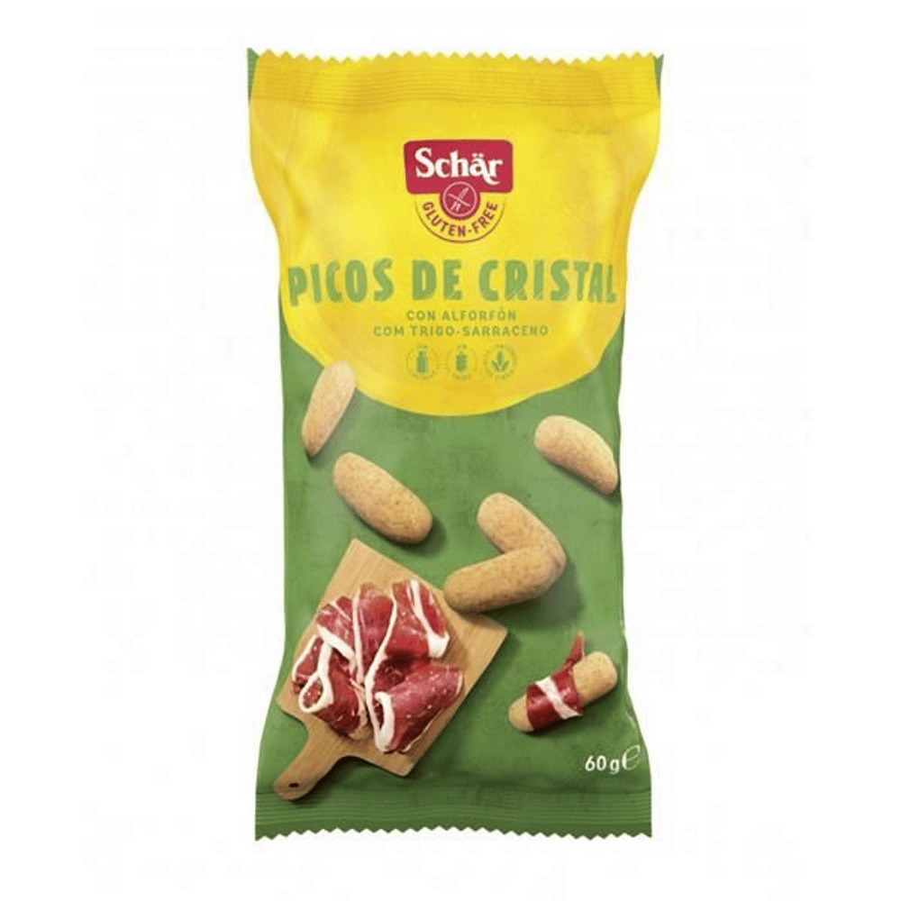 Gressinos Mini Palitos SG 60gr Schar Mini Palitos Gressinos, sem glúten e sem lactose