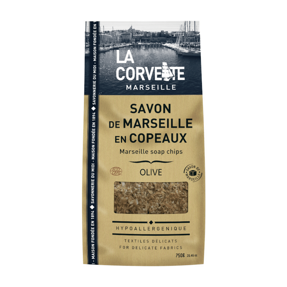 Sabão de Marseille em Lascas Azeite saco 750g Sabão de Marseille em Lascas Azeite