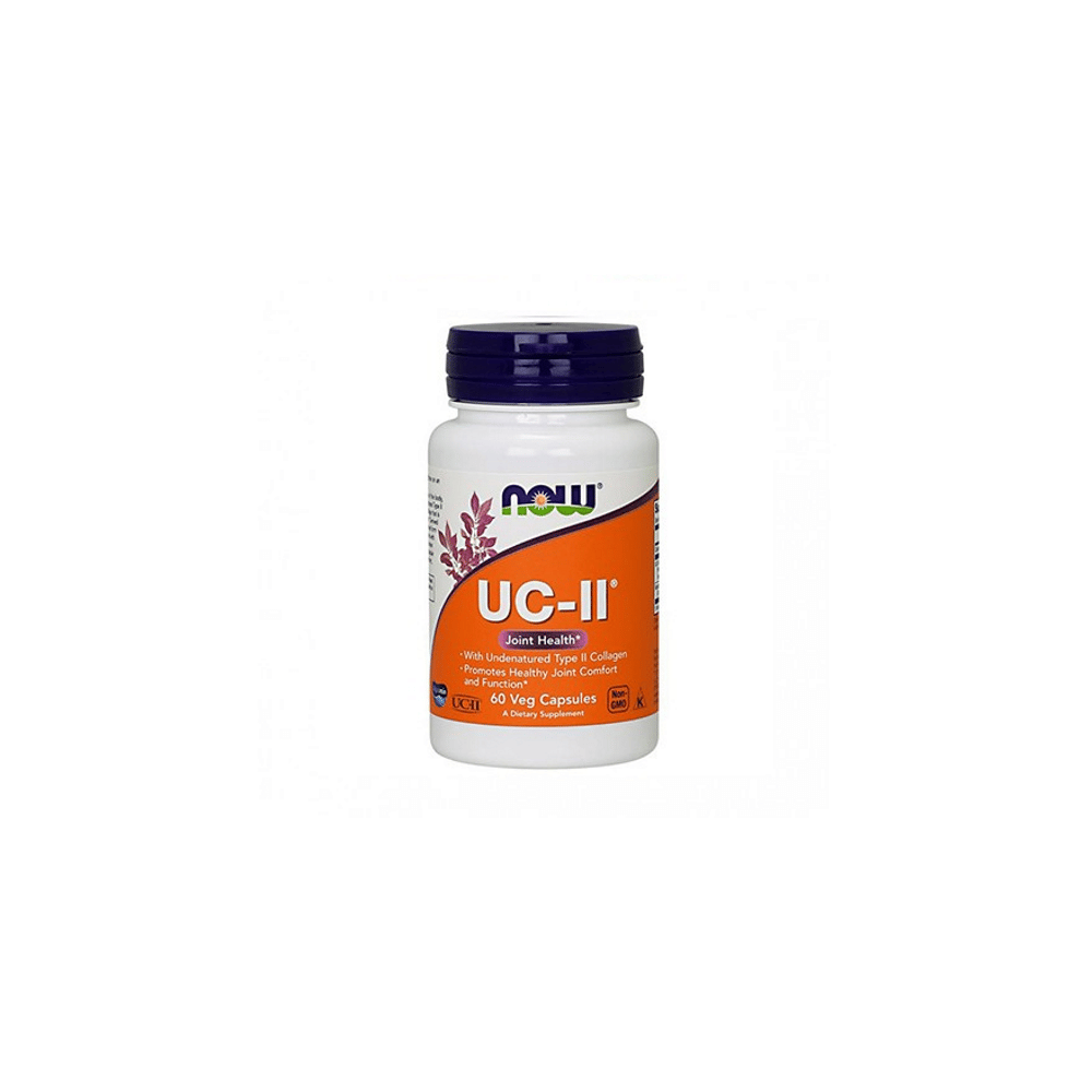 UC II Type II Collagen 40 mg 60 caps Now UC-II, suplemento alimentar