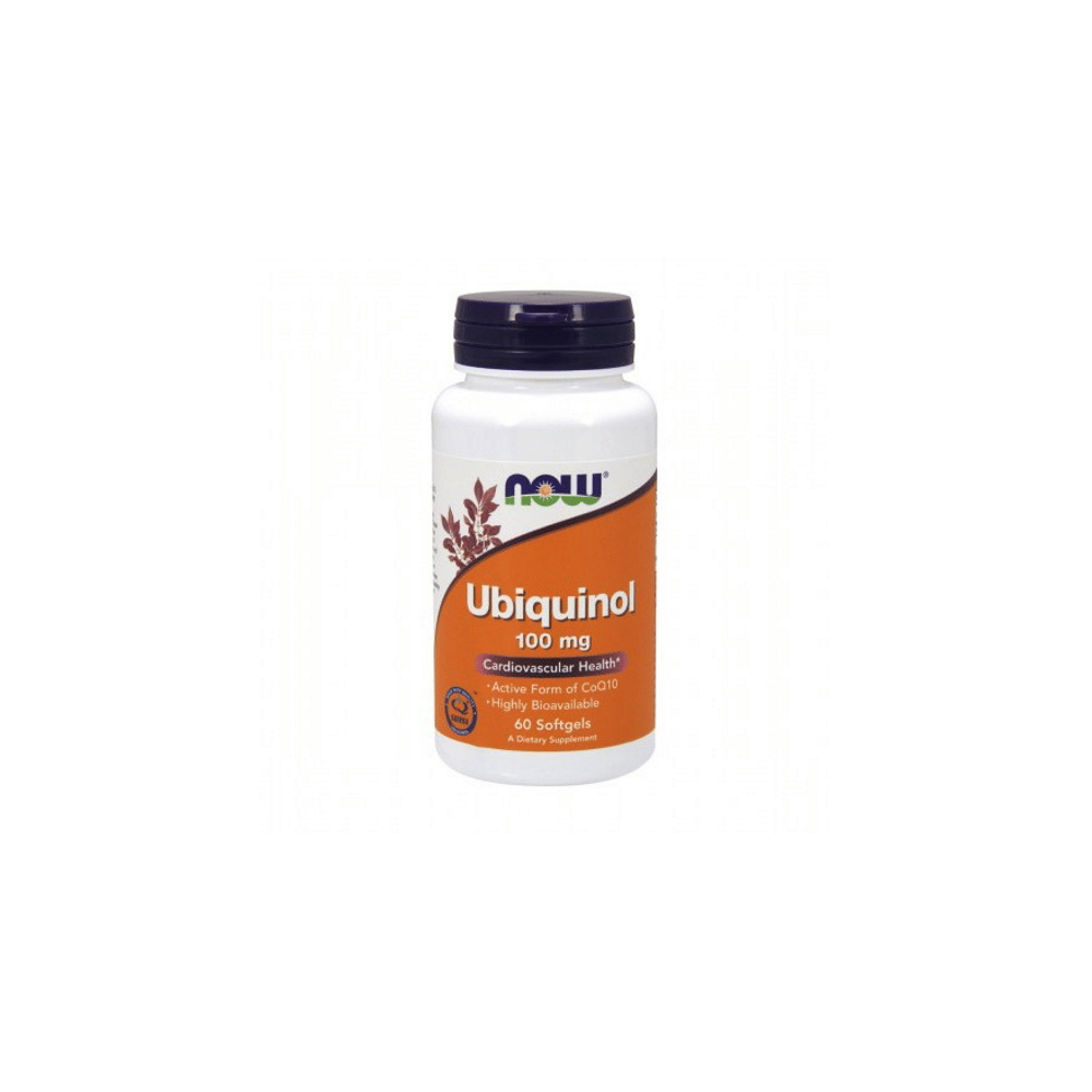Ubiquinol 100mg 60 Softgels Ubiquinol, suplemento alimentar