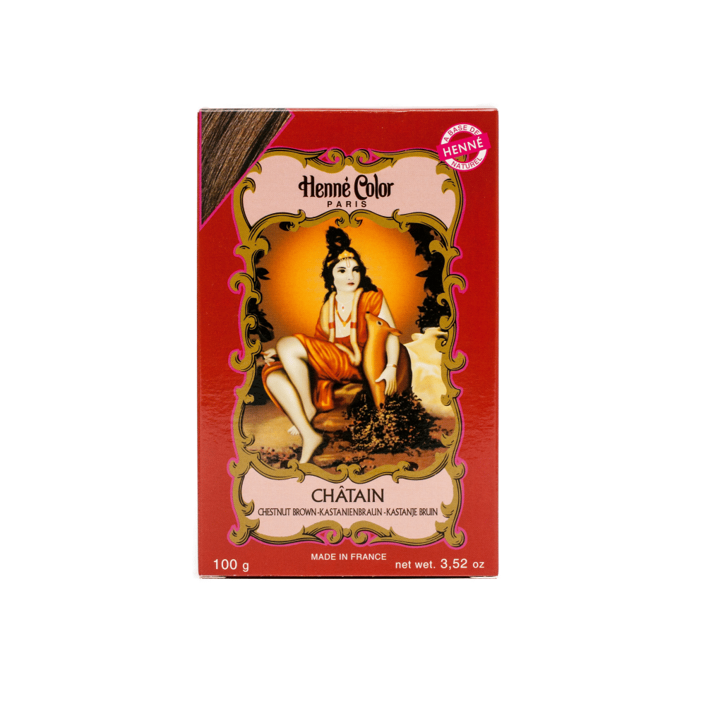 Henné Color Châtain, coloração em pó