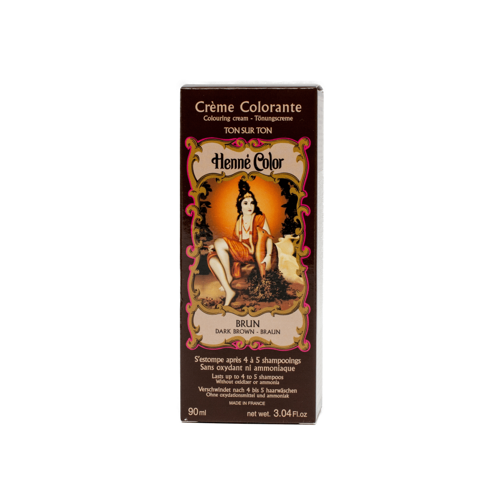 Henné Color Crème Colorant Brun, creme colorante
