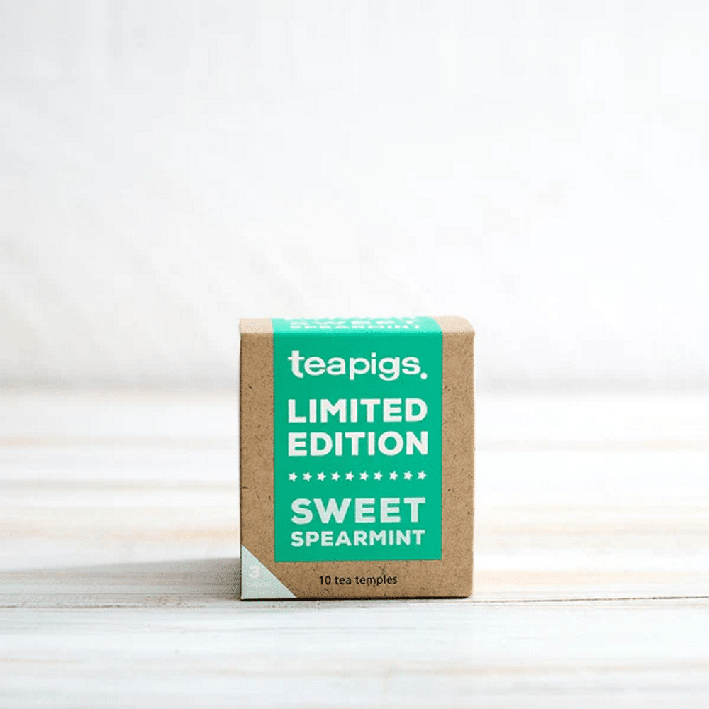 Infusão c sabor a hortelã doce 10 saquetas SG Teapigs Infusão de Hortelã Doce, sem aromas artificiais