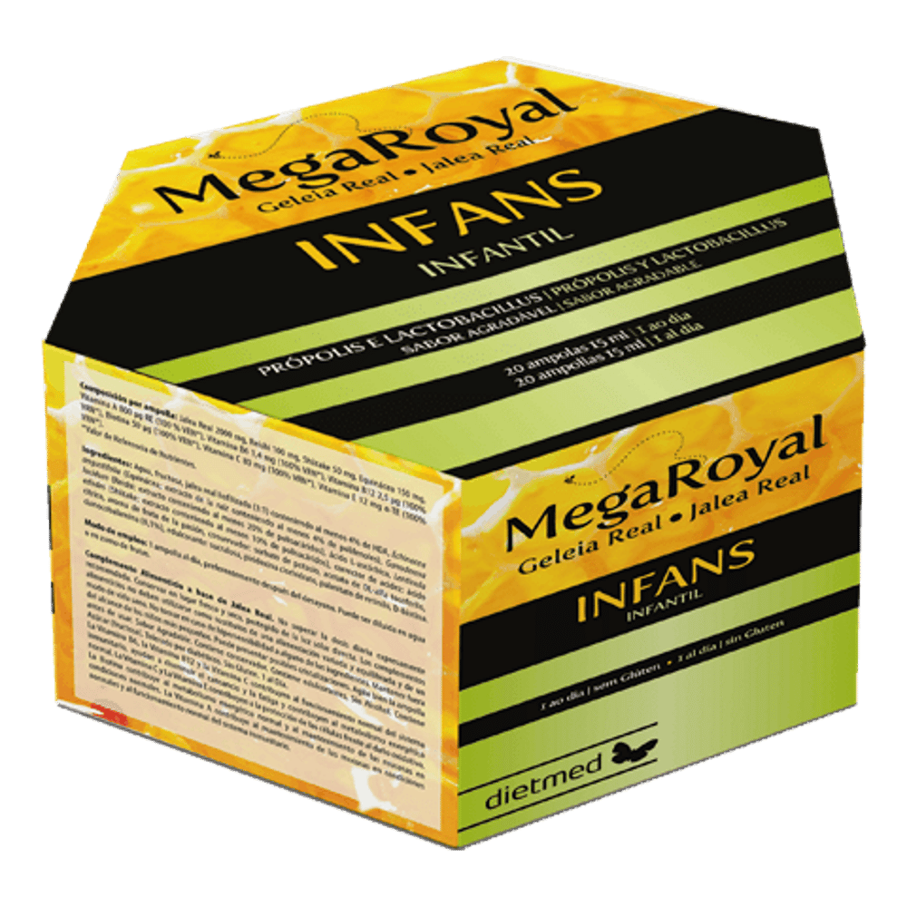 MegaRoyal Infans MegaRoyal Infans, suplemento alimentar sem glúten